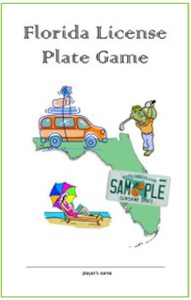 Florida License Plate Game