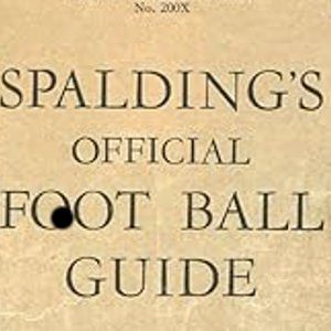 1883- 1919 Spalding's Guides